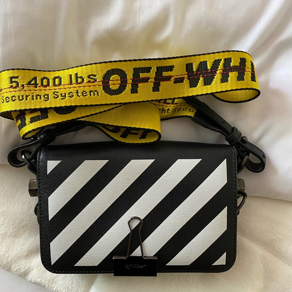 Off-White Diag Mini Flap Bag